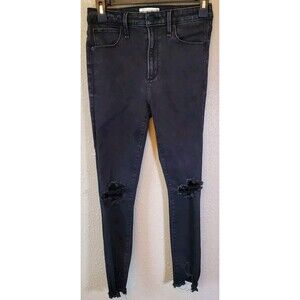 Abercrombie and Fitch Women's High Rise Super Skinny Ankle Denim Jeans Size 26